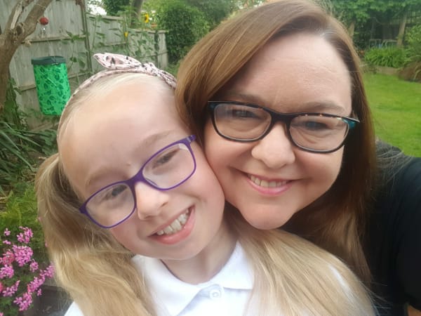 Nine-year-old Jennifer with mum, Robyn, are set to shave their heads for charity.