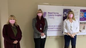 Royal Surrey Charity receives £5,000 funding boost for breast unit