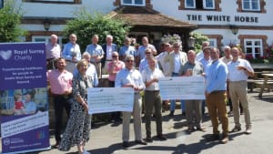 Surrey luncheon club raises thousands to support NHS charity
